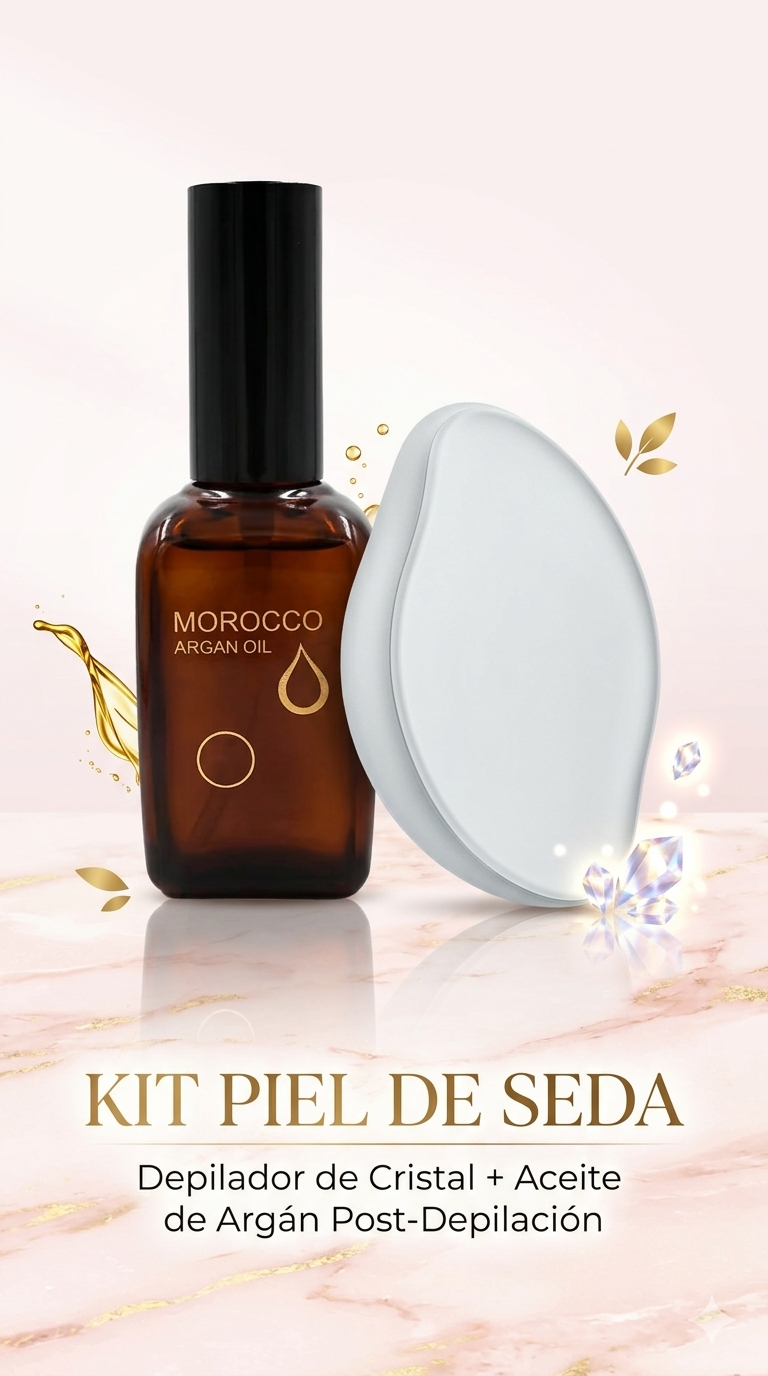 Kit Piel de Seda (Depilador + Aceite de Argán)