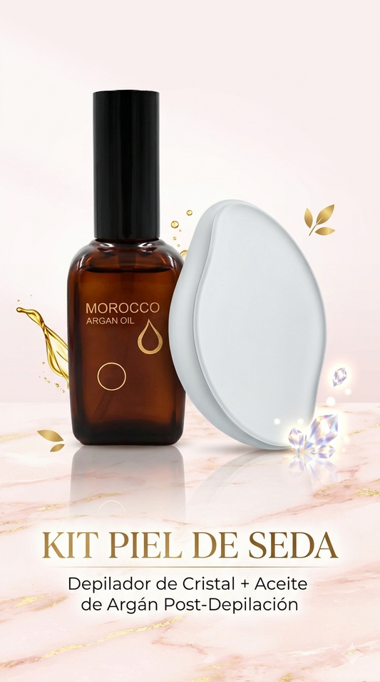 Kit Piel de Seda (Depilador + Aceite de Argán)